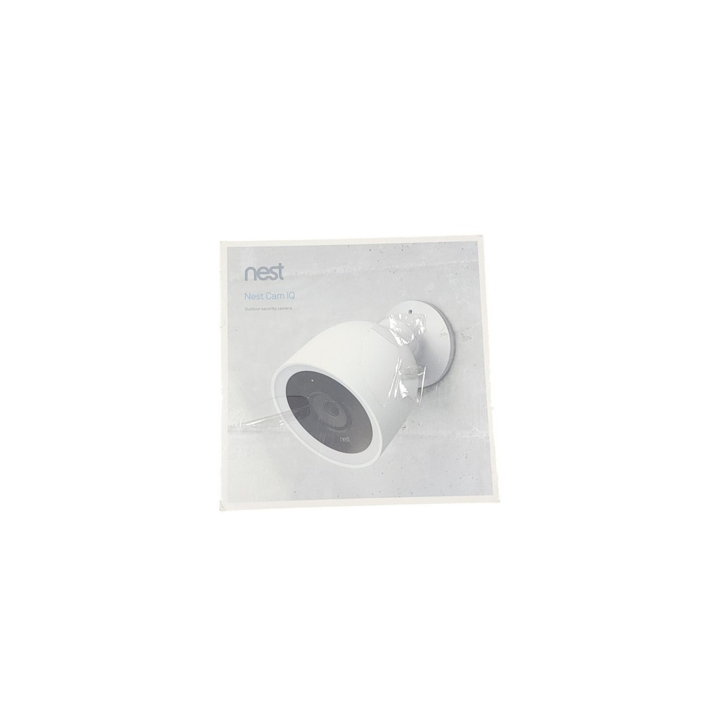 Google Nest Cam IQ Outdoor Security Camera 1080p HD WiFi White New Sealed
